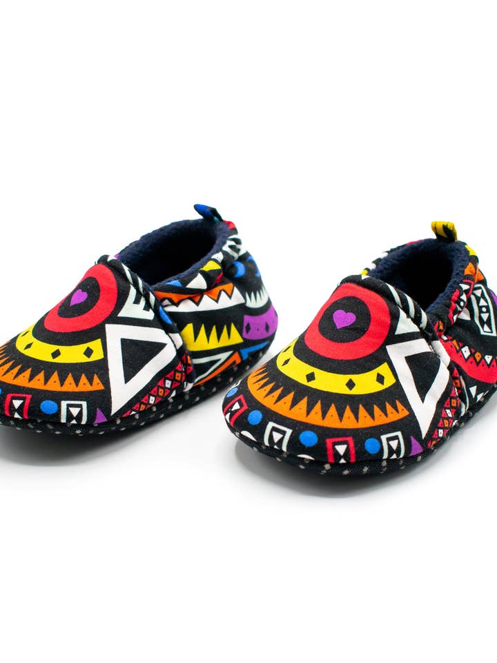 Purple Tribal - Baby Shoes for wholesale by Kitu Kali