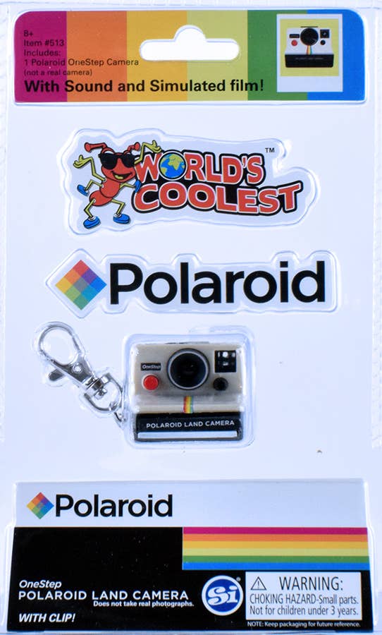Super Impulse USA - Wholesale Toy Set - Kids - World's Coolest Polaroid Camera keychain4