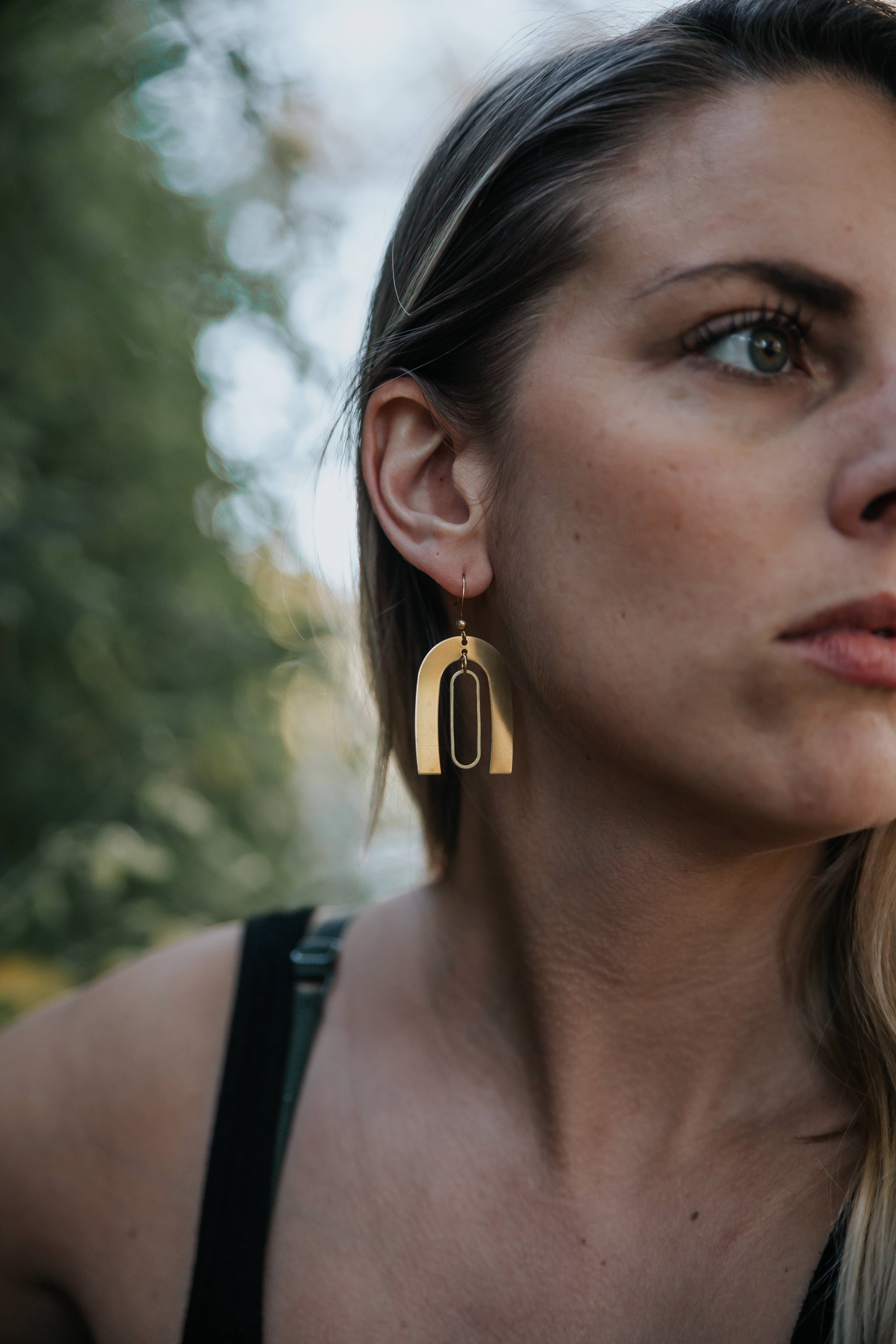 GeoMetricGem - Wholesale Dangle Earrings - George Earrings2