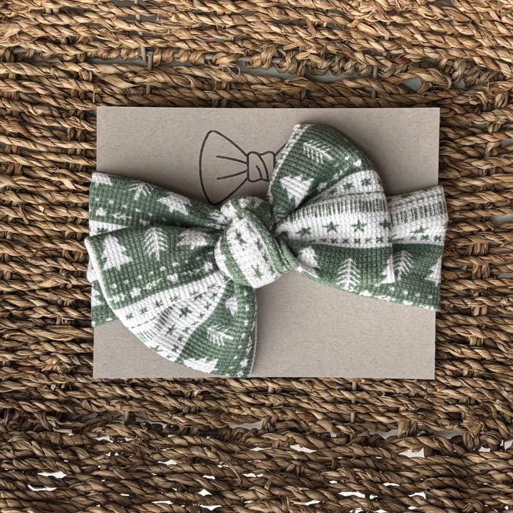 Chignon en forme de gaufre forestière pour la vente par Bringing Home Baby