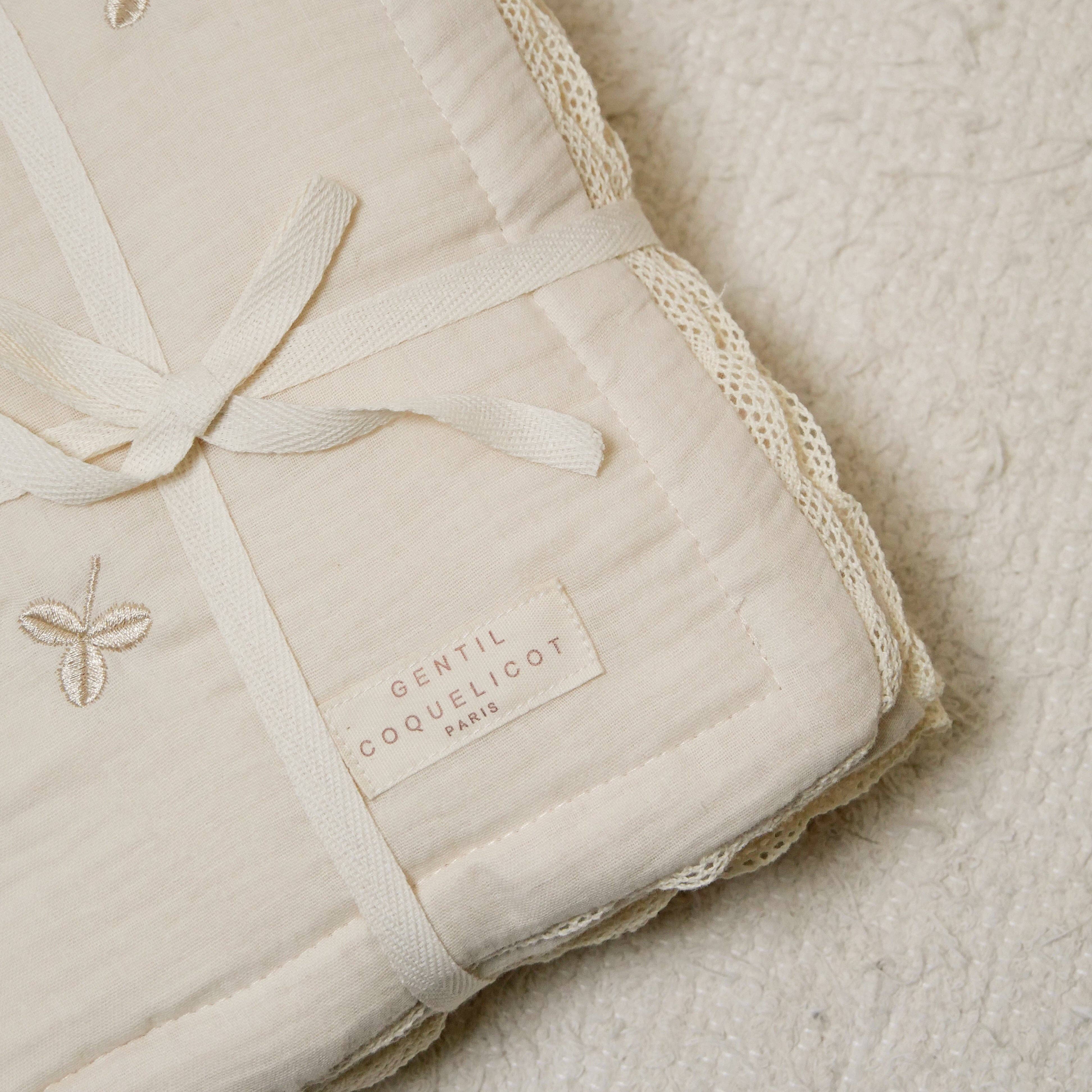 Gentil Coquelicot Paris - Wholesale Bedding Blanket - Kids & Baby - Clover quilted plaid2