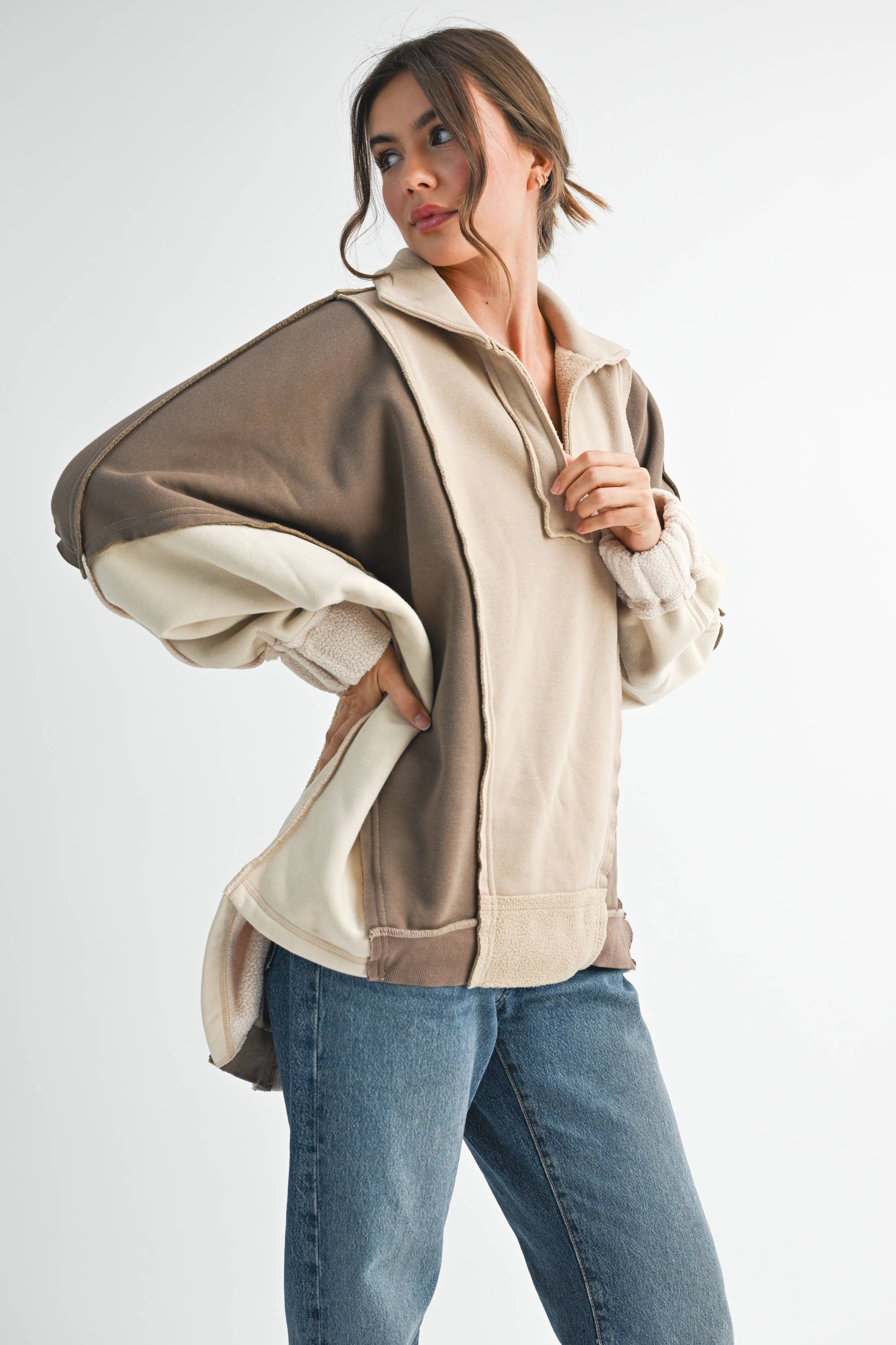 AEMI + CO - Wholesale Sweatshirt - Women's - 952CK Lallie Sweatshirt 616