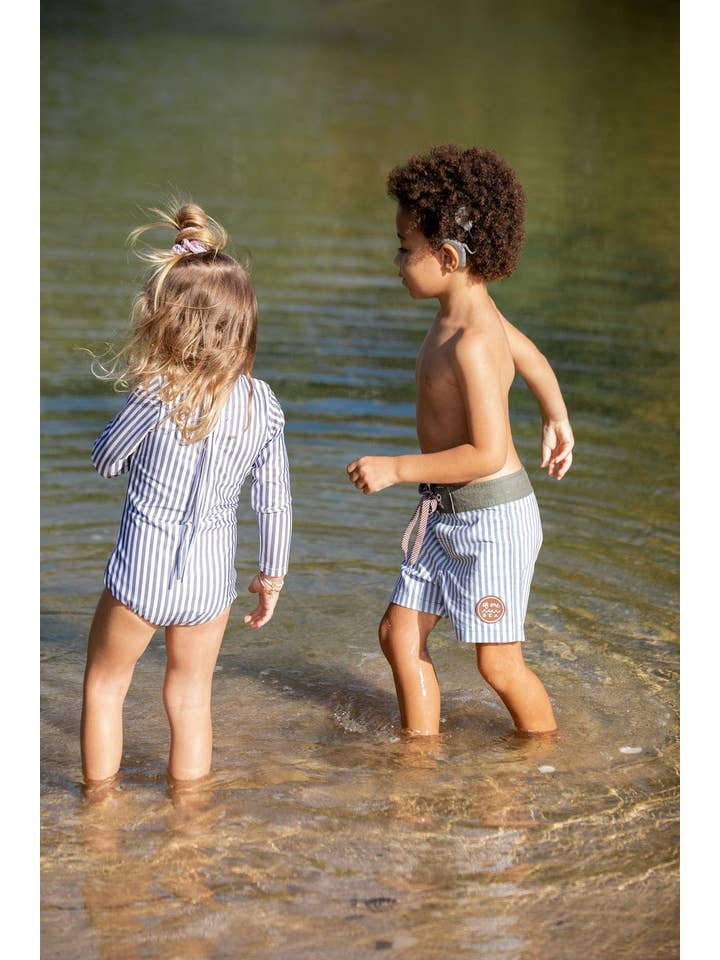 Kid’s Townshort Boardshorts in Pinstripe for wholesale on Faire12