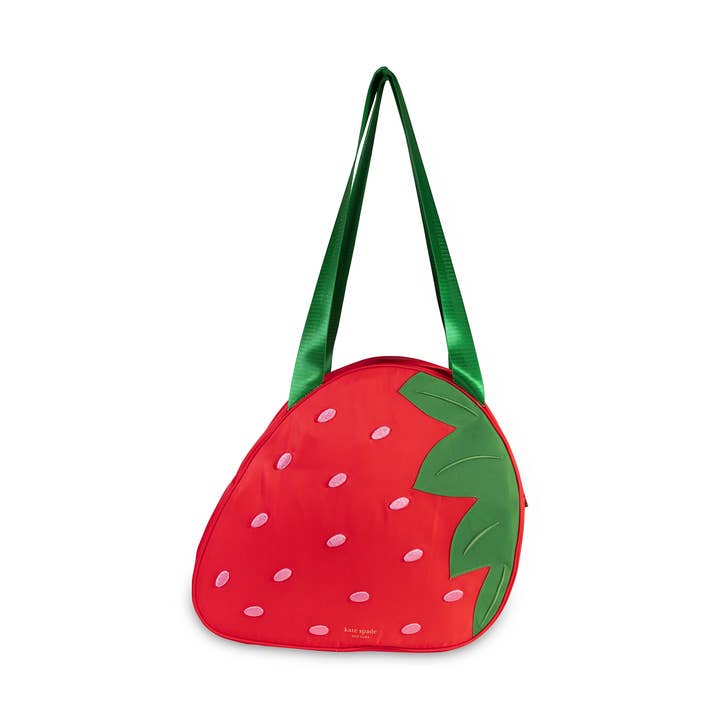 Shaped Cooler Bag, Strawberry for wholesale by Kate Spade New York by Lifeguard Press