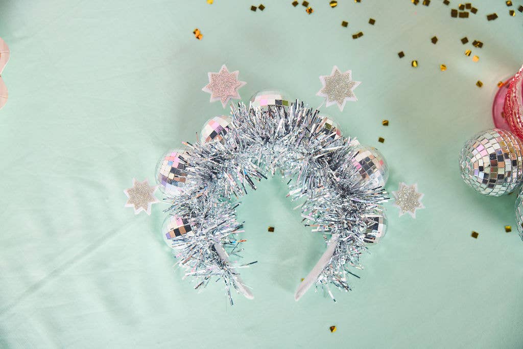 Packed Party - Wholesale Party Hat/Crown - Disco Darling Discoball Novelty Headband3