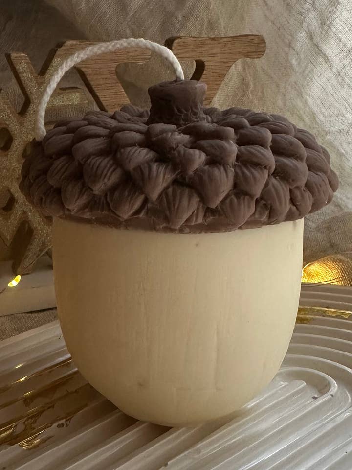 Acorn Shaped Candle for wholesale by Palette Candles