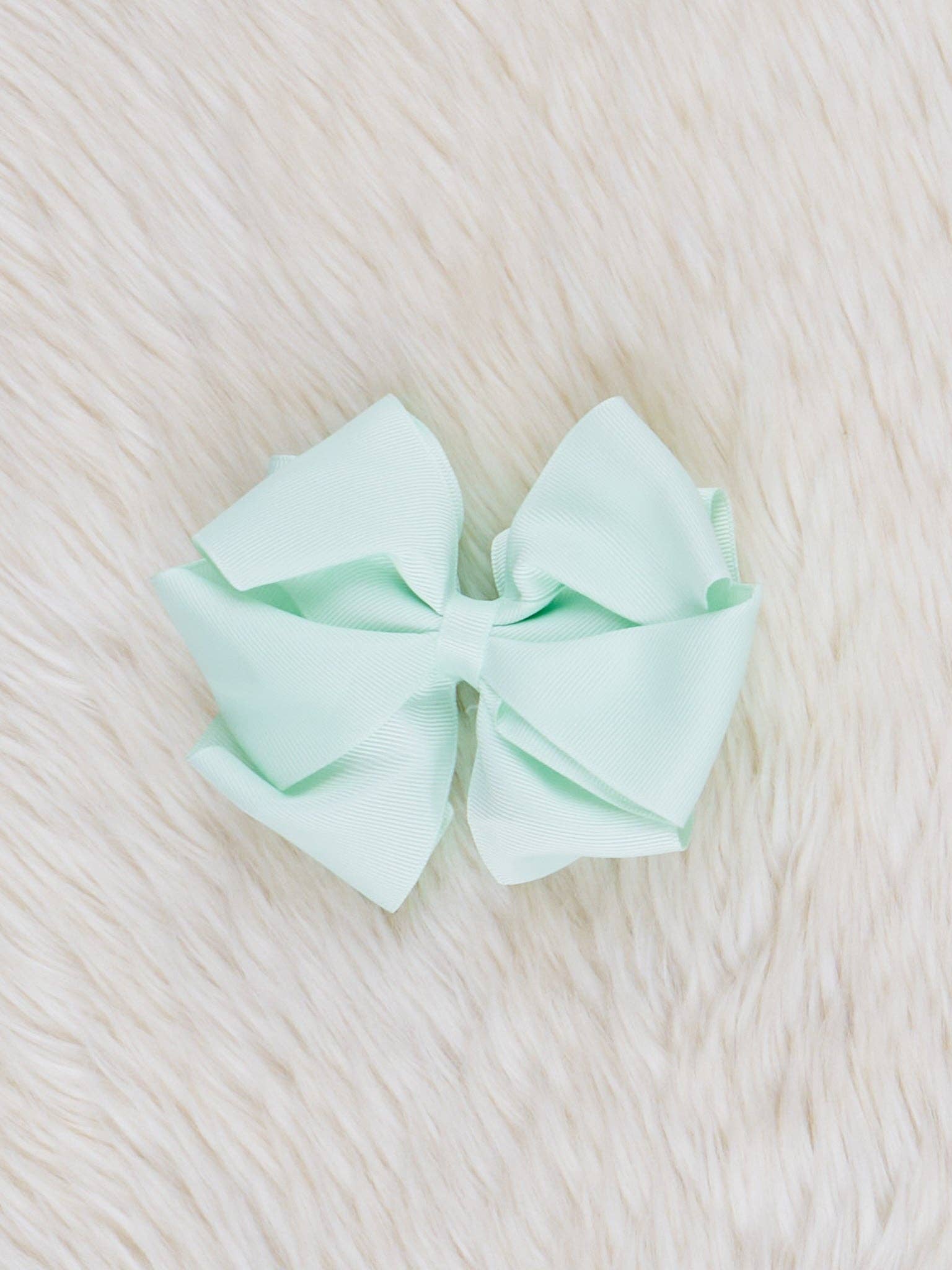 Marie Nicole Clothing - Wholesale Hair Bow - Kids - Double Layer Bow 5 Inch - 70 Colors Available65