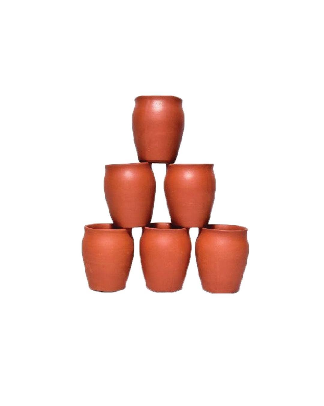 Ancientveda - Wholesale Drinking Glass/Cup - Water Cups 125 ml (Pack of 6)