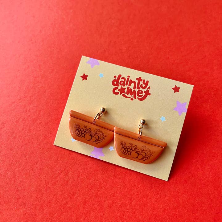 Dainty Comet - Wholesale Dangle Earrings - Vintage Inspired Cookware Earrings2