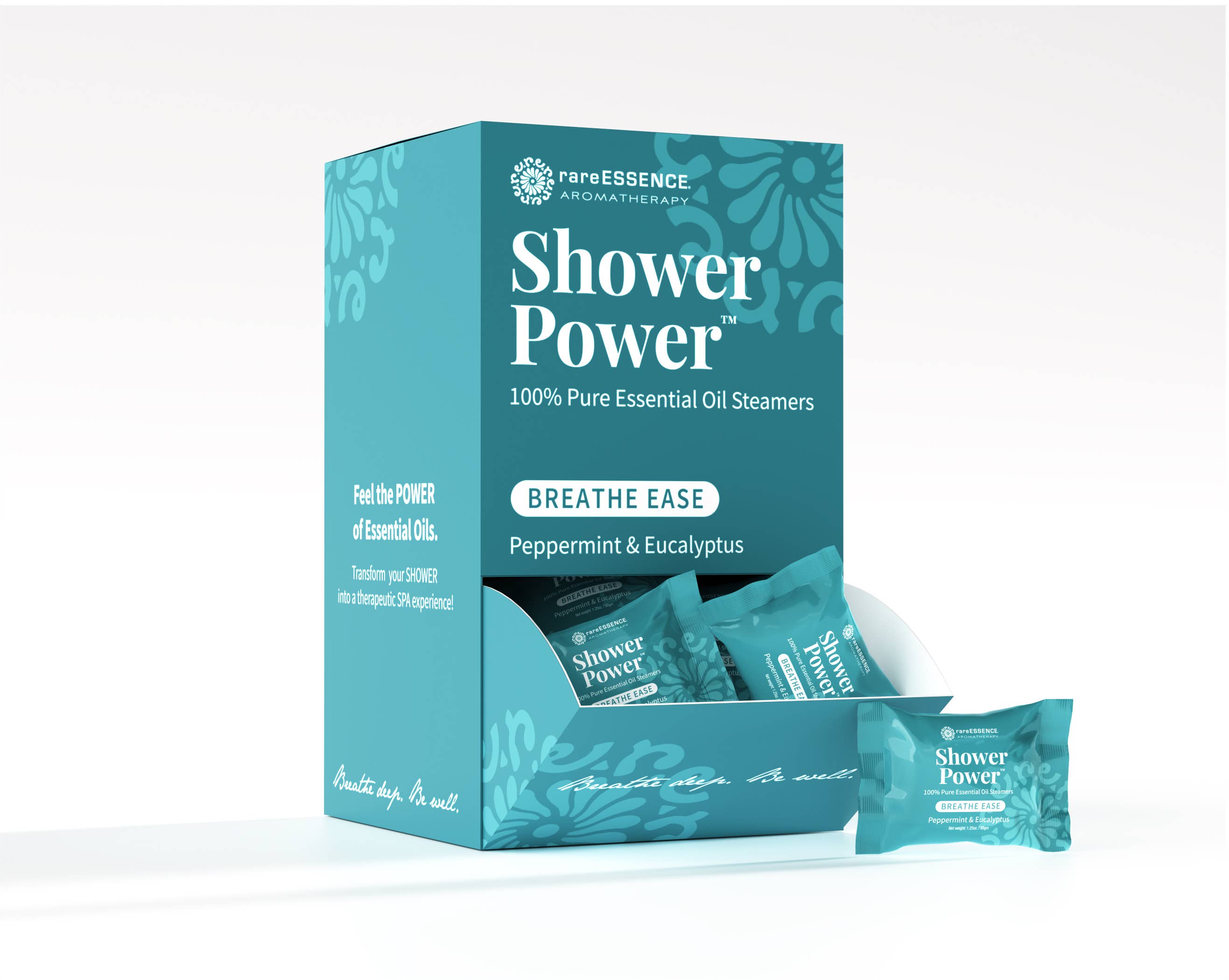 rareESSENCE - Wholesale Shower Steamer/Bomb - Shower Power - Breathe Ease - Shower Steamer