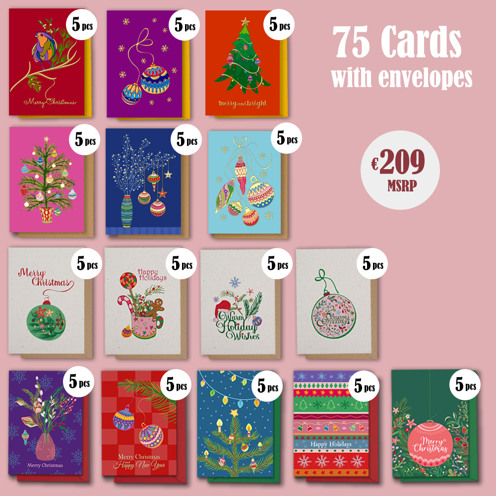 Oditti – wholesale Christmas card – Christmas Cards Bundle1