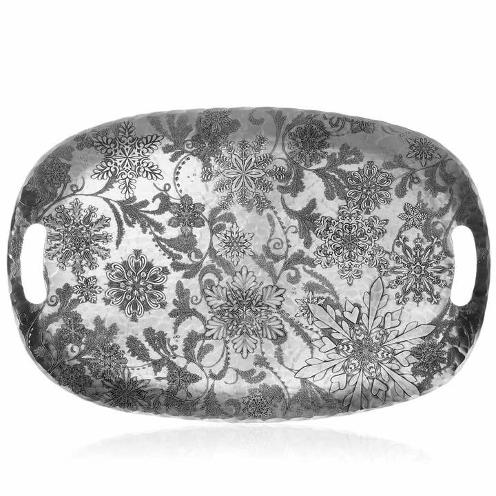 Plateau à déjeuner Wintersong pour la vente par Wendell August