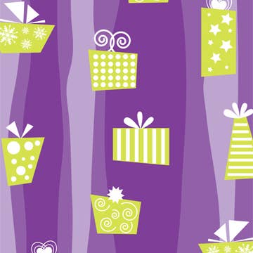 Retro cadeaupapier rol voor wholesale door Sky of Blue Cards