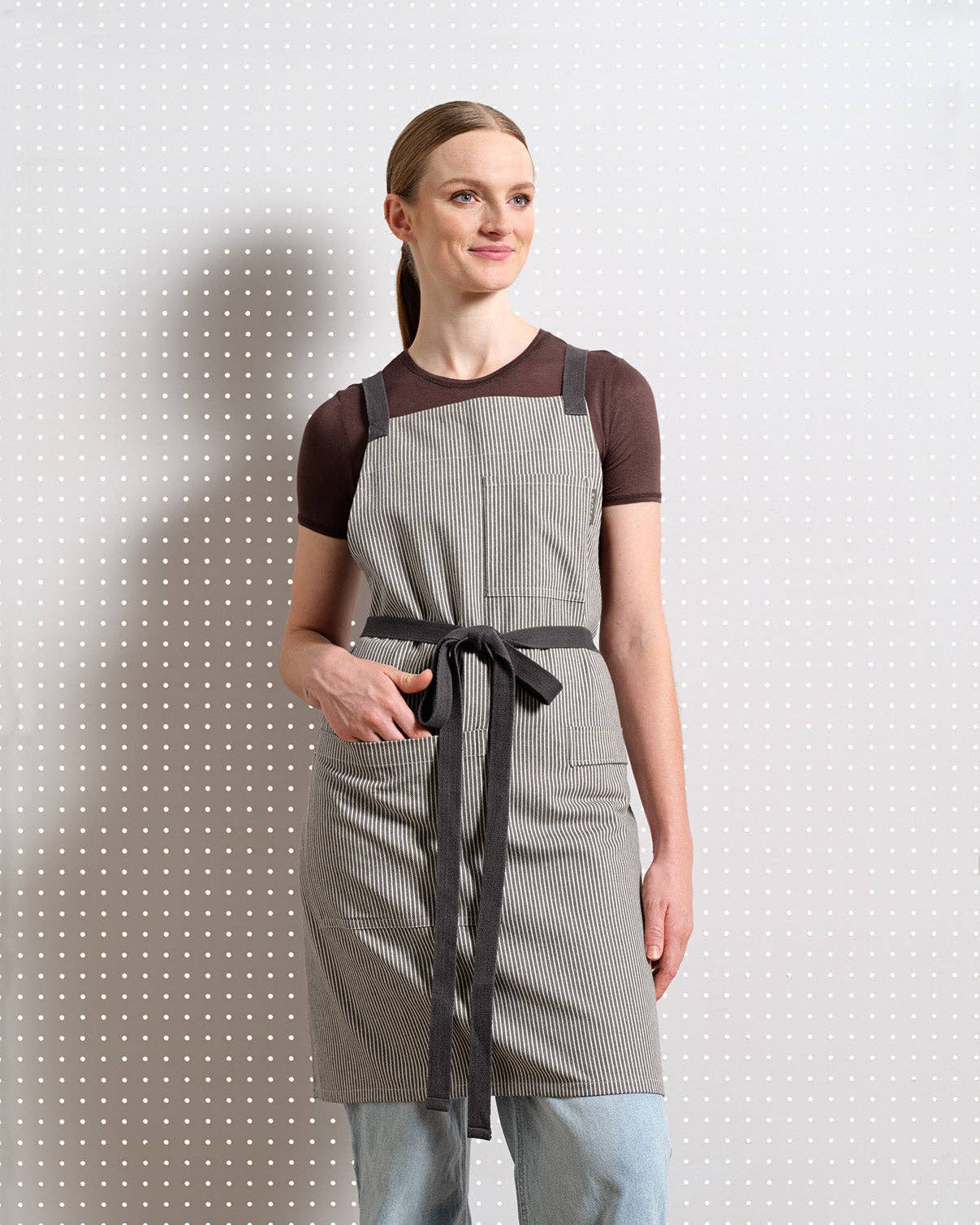 MEEMA - Wholesale Apron - Chef Apron Crossback – Upcycled Cotton, Unisex14