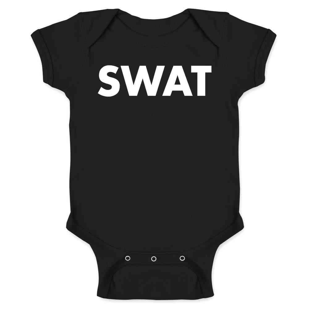Pop Threads - Vente Body (sans pieds) – bébé - Body pour bébé SWAT Team Police Classic Cosplay Staff4