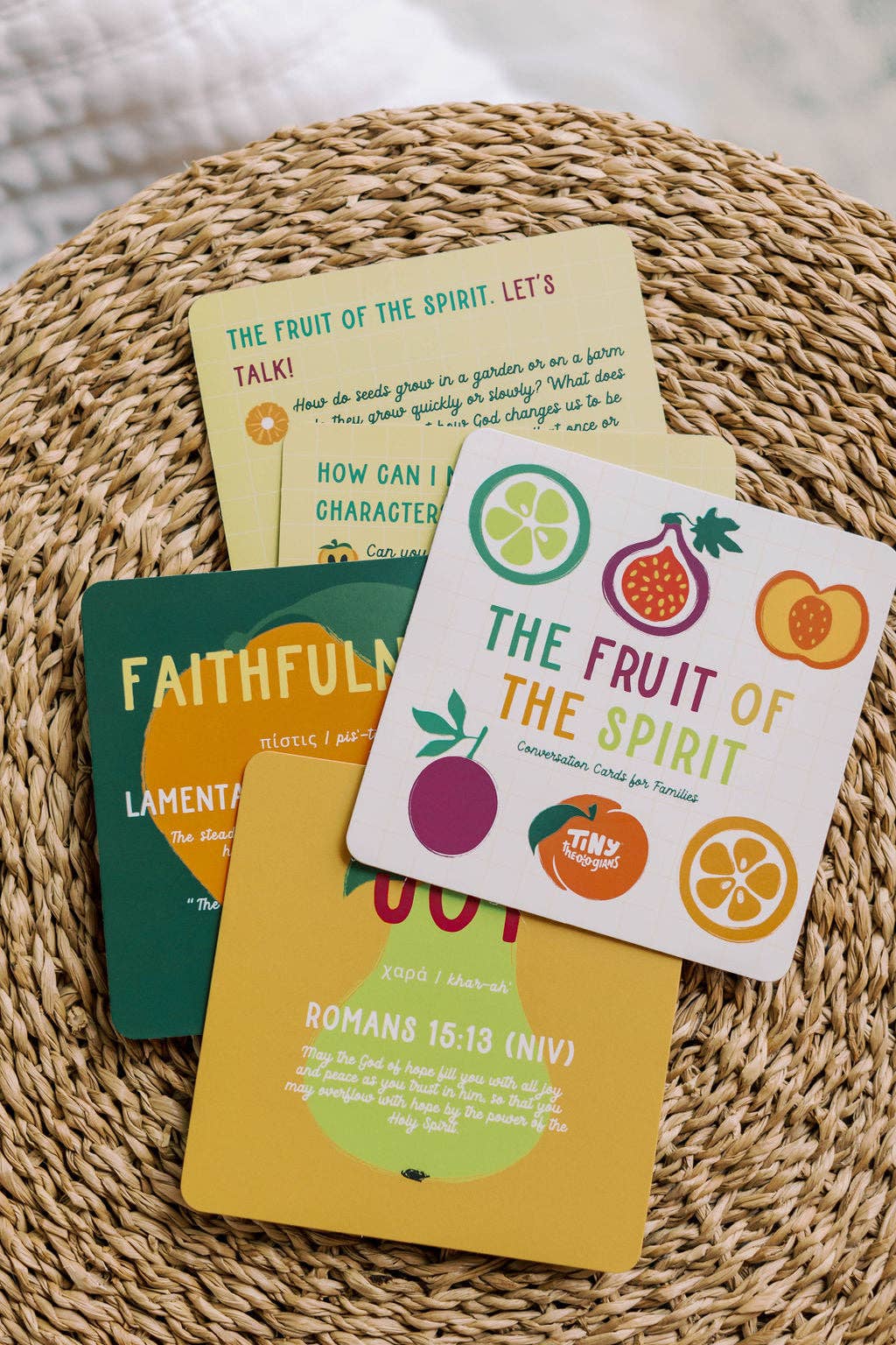 Tiny Theologians - Vendita all'ingrosso Carte didattiche - Bambini e neonati - Carte del Frutto dello Spirito per Bambini27