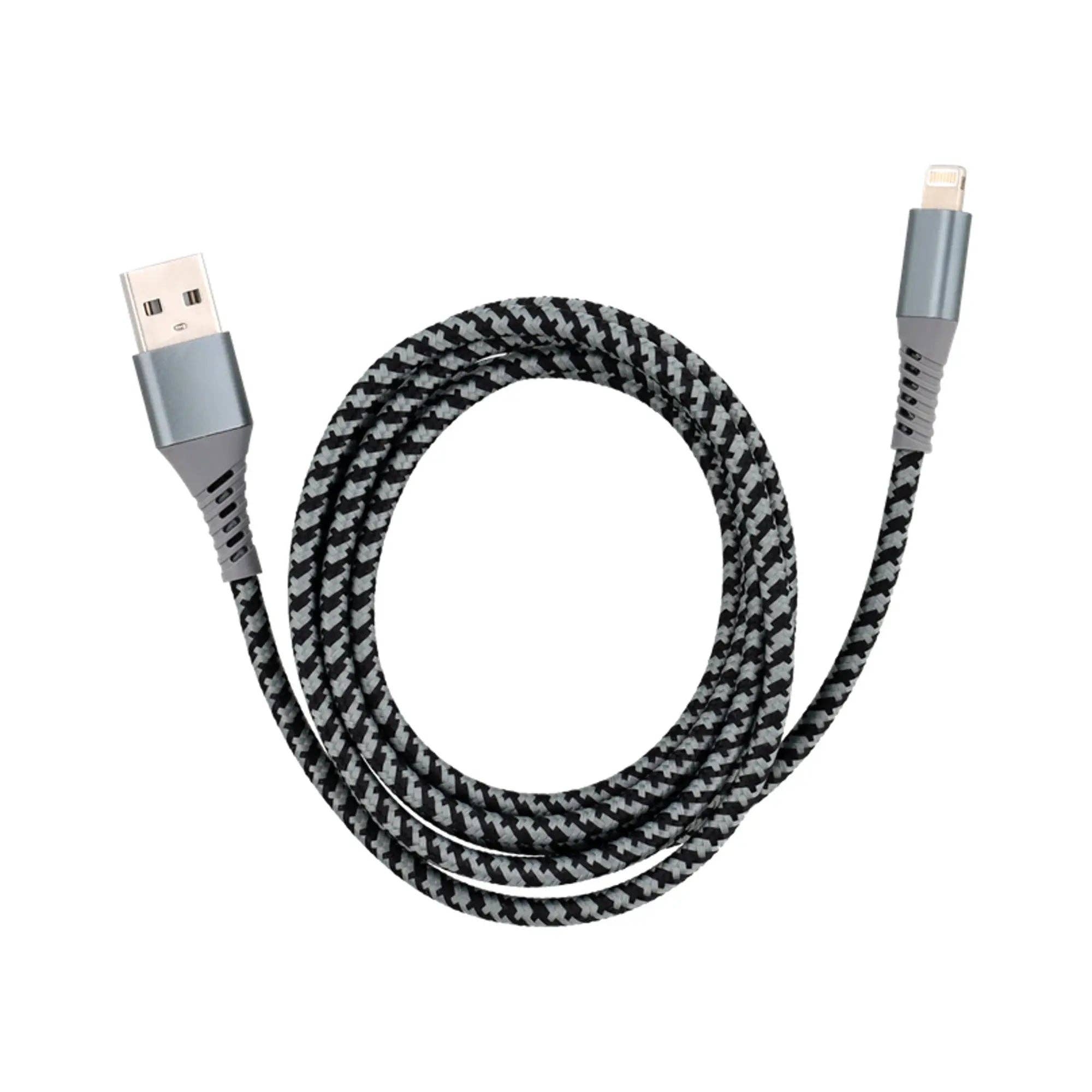 My Podologie - Wholesale Charging Cable - Lightning to USB Cable for iPhone / iPad / iPod textile - 2 different sizes3