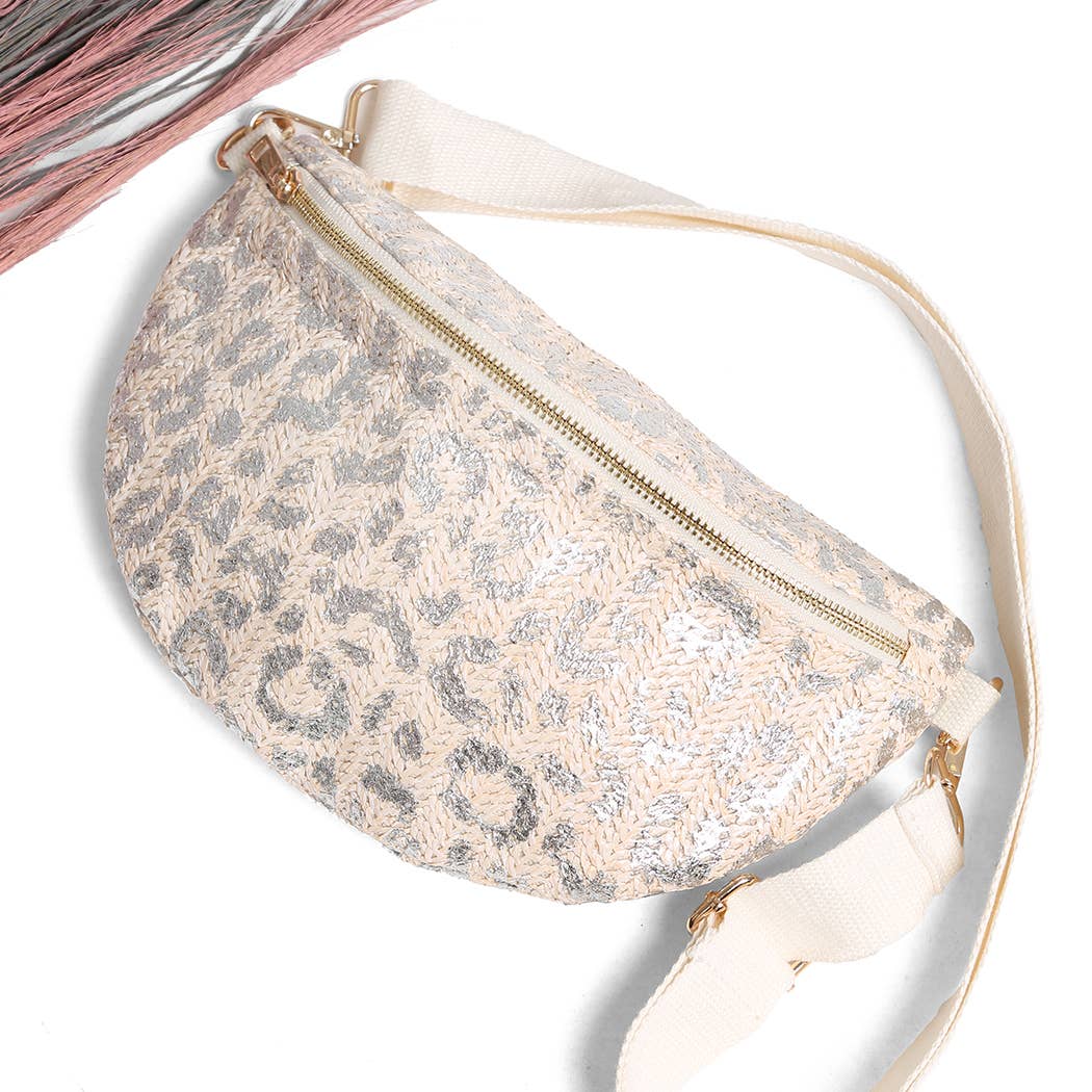 Fashion City - Wholesale Belt Bag - Women's - Leopard Pattern Adjustable Crossbody Belt Bag8