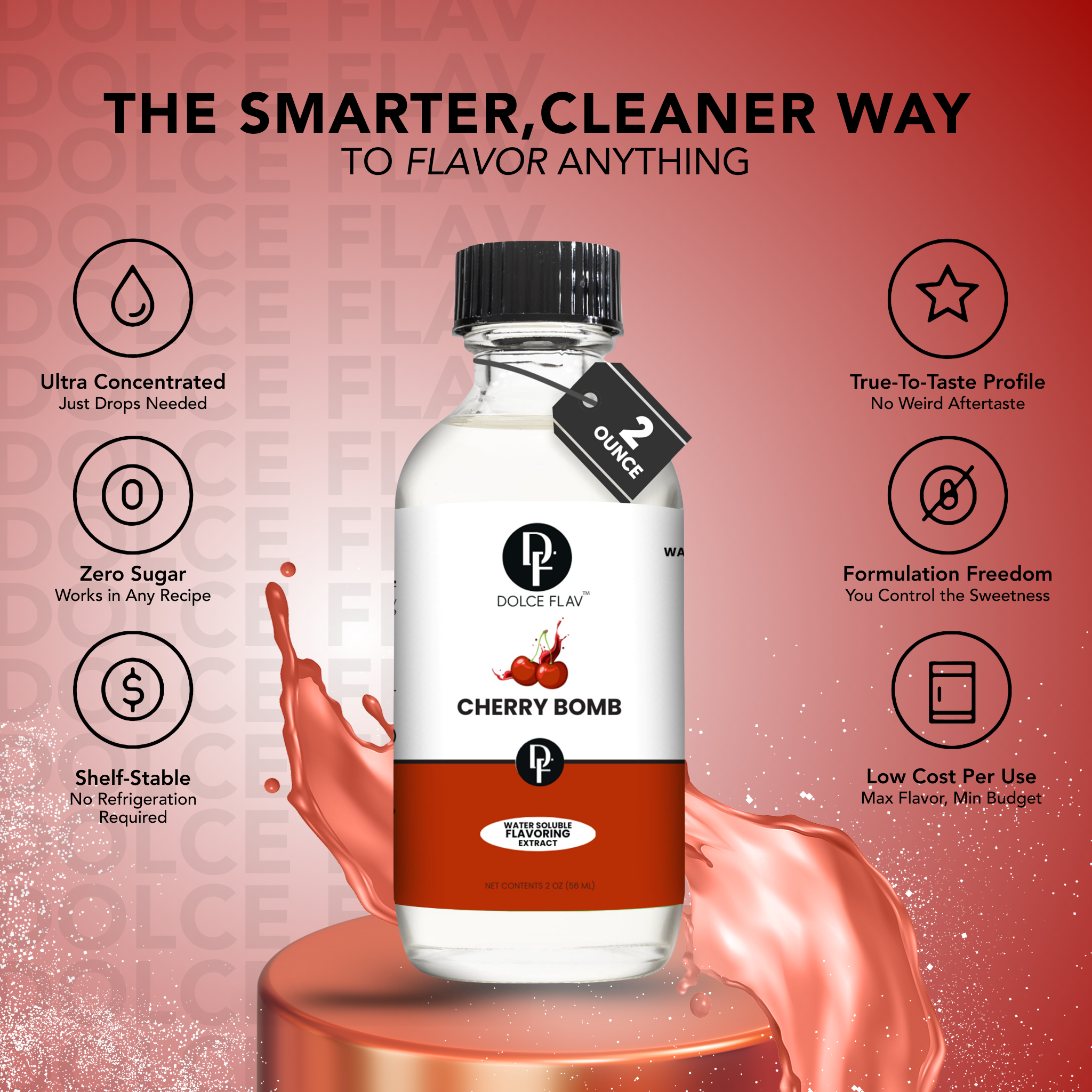 Dolce Flav - Vendita all'ingrosso Estratti di frutta/alla vaniglia - Estratto di Ciliegia Esplosiva4