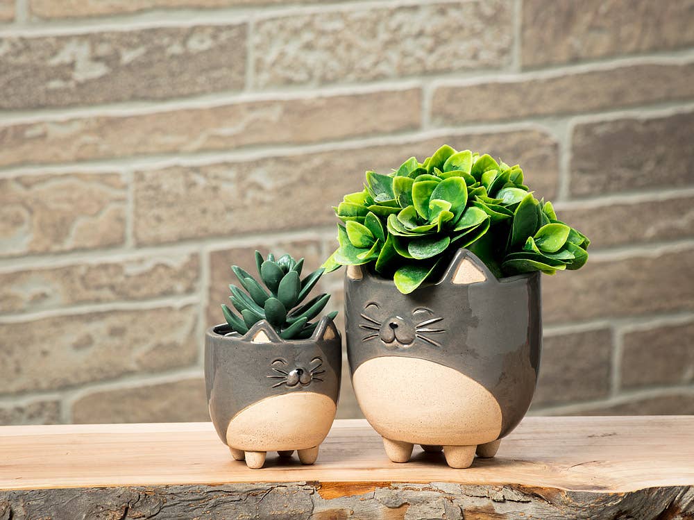 Abbott – wholesale Plant pot – Lg Cat on Legs Planter-5"H-8712