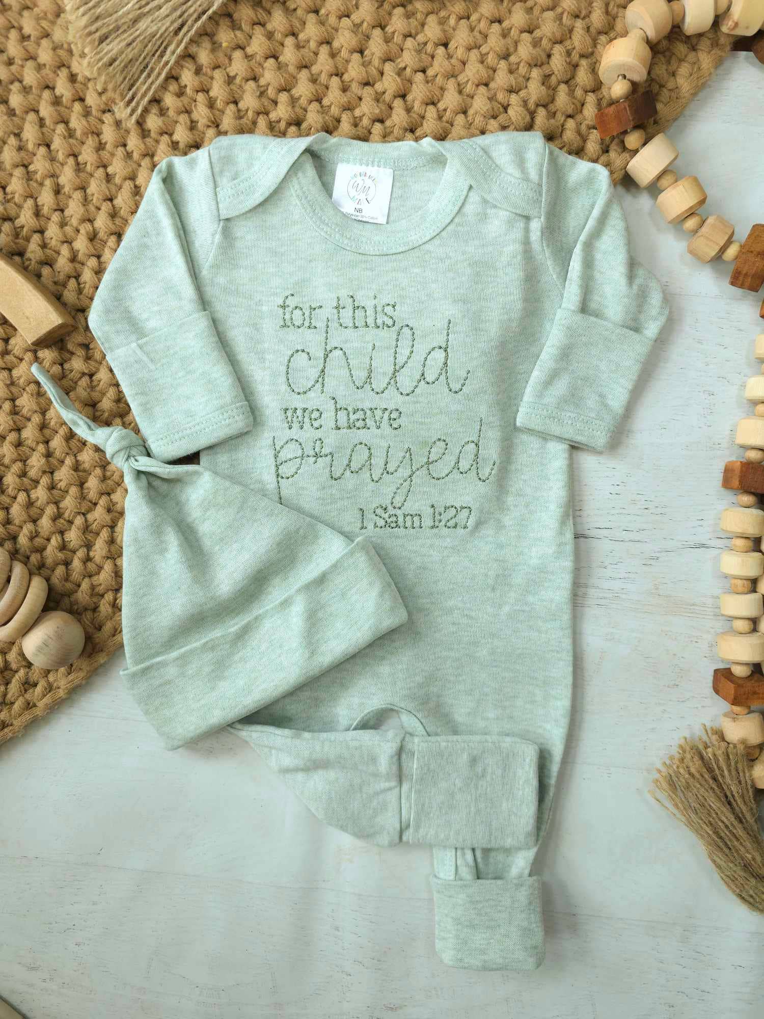 Wonderfully Made - Wholesale Jumpsuit - Baby - Baby Romper | For This Child We Have Prayed2