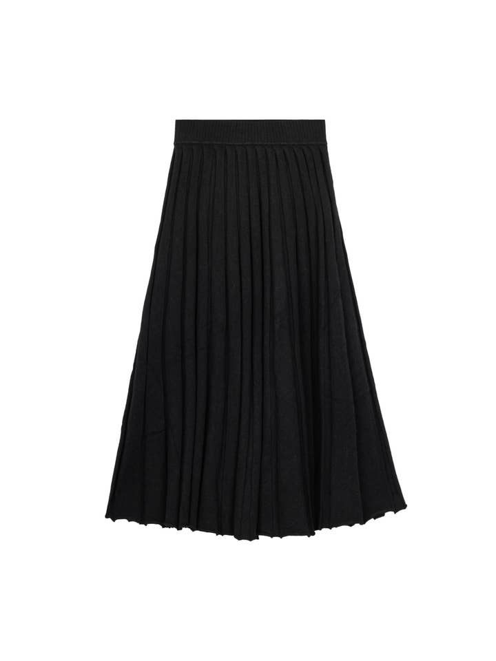 Bel Cashmere S.C. - Wholesale Skirt - Women's - Julietta Skirt Black1