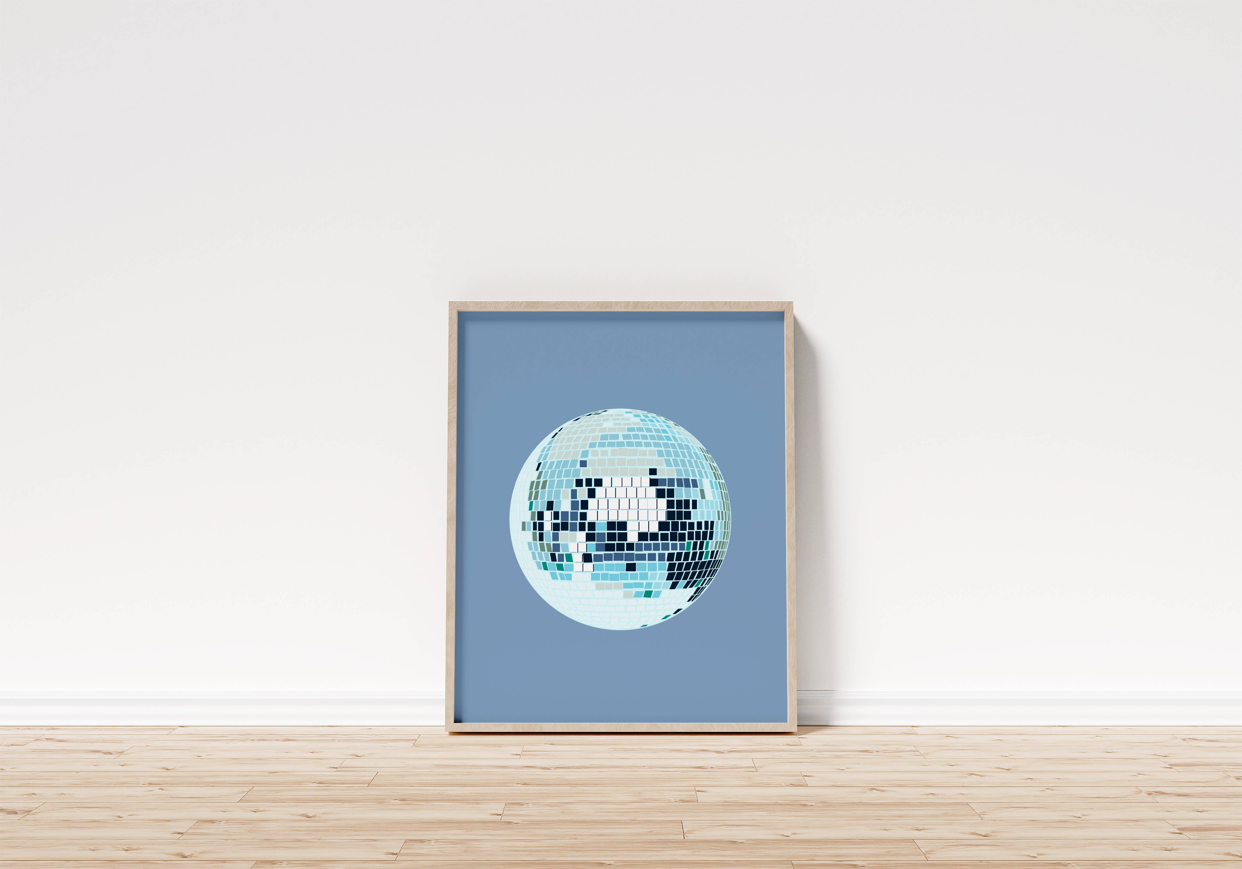 HoldThatPunch - Wholesale Art Print - Disco Ball Art Prints - 7 Color Options6