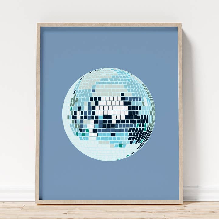 HoldThatPunch - Wholesale Art Print - Disco Ball Art Prints - 7 Color Options6