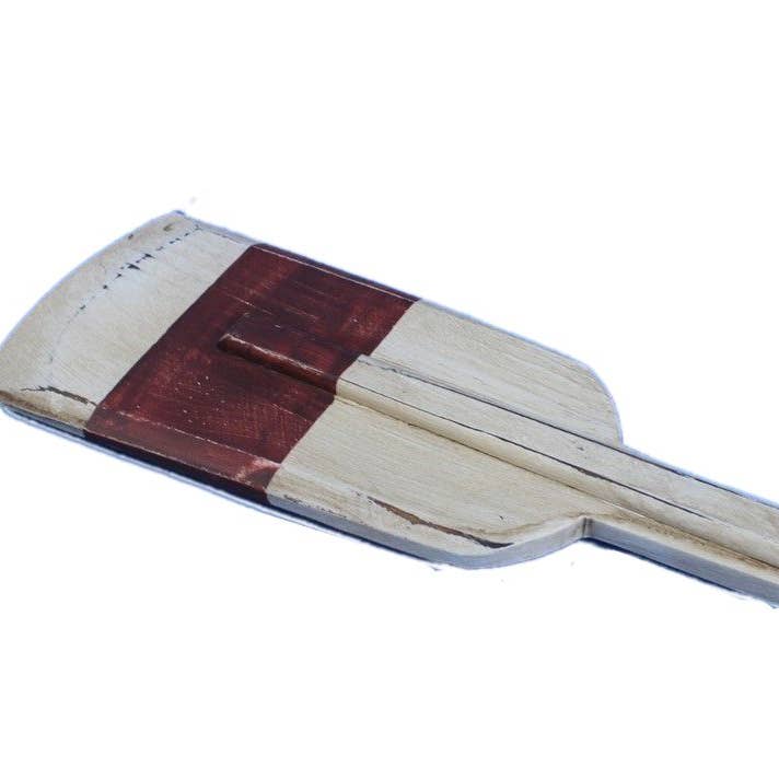 Wooden Rustic Manhattan Beach Decorative Squared Rowing Boat Oar 50" for wholesale by Hampton Nautical