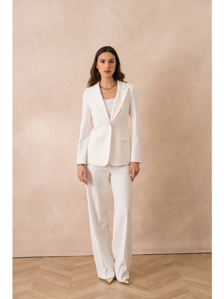 Attentif Paris – wholesale Kostymjacka – Dam – Heather figursydd kavaj för dam57