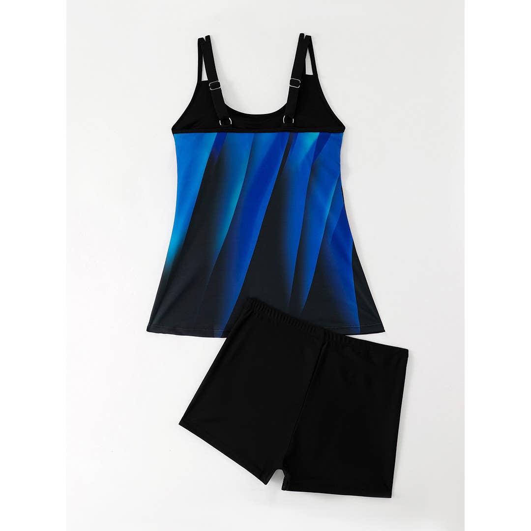 UNISHE - Wholesale Zwempak - Dames - Hooggetailleerde aparte bikinibroekjes tankini badpak ZK29199