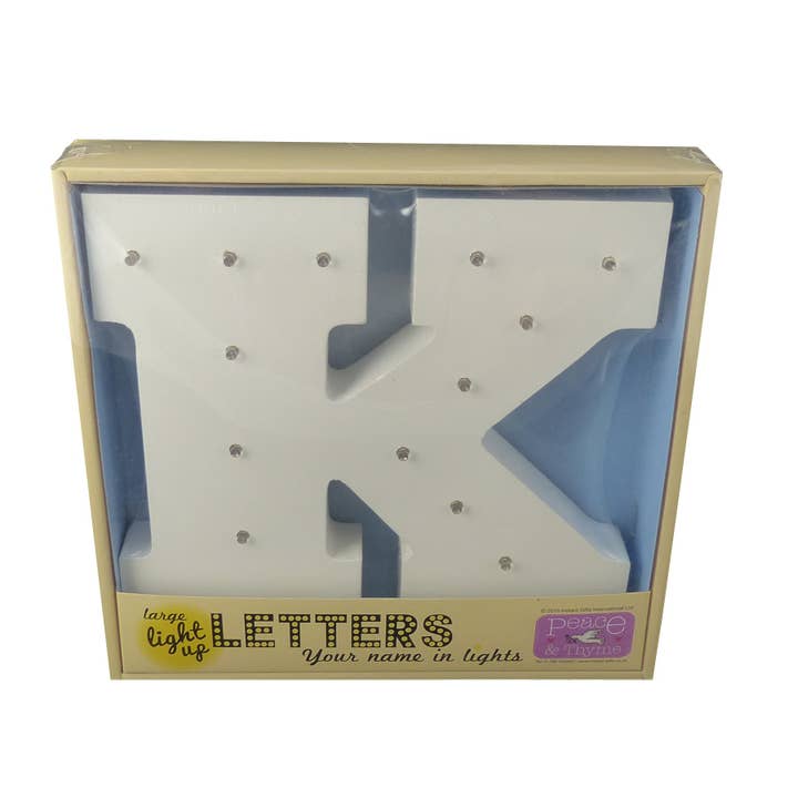 Instant Gifts International - Vente Pancarte - Grandes lettres lumineuses11