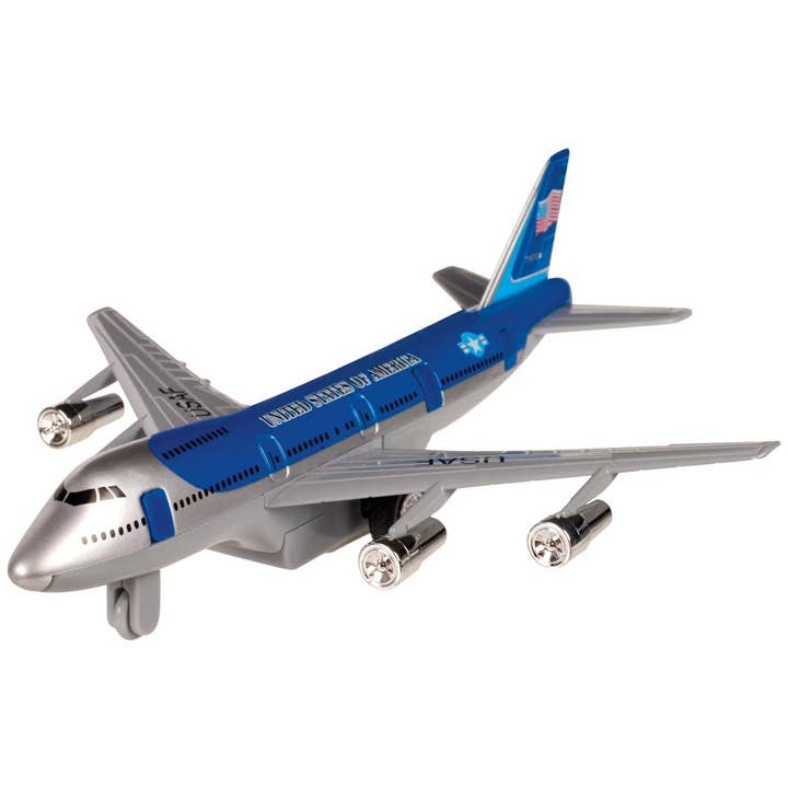 Toysmith - Wholesale Toy Plane - Kids - Pull Back Turbo Jets, Die-Cast, Assorted1