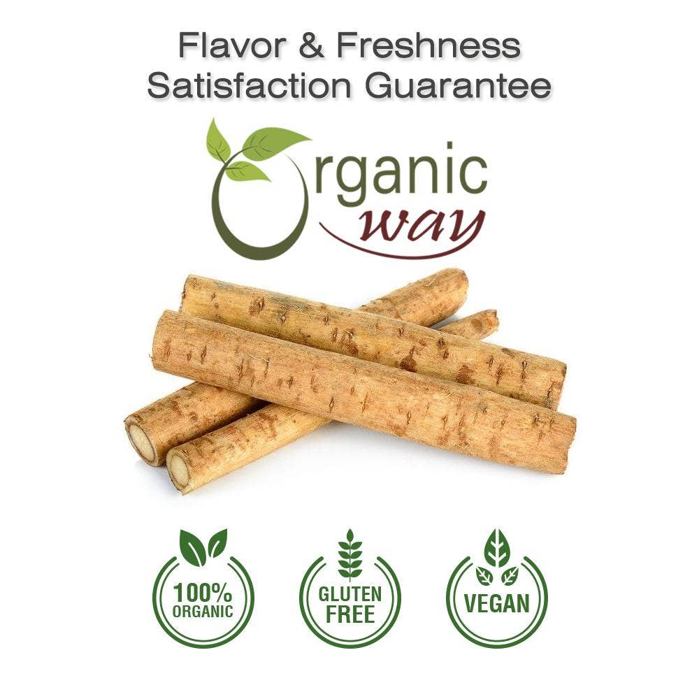 Organic Way LLC - Wholesale Herbs - Organic Burdock Root (Cut & Sifted)3