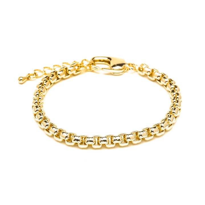 Luxenter - Wholesale Link & Chain Bracelet - Pulsera Luxenter acabado en oro amarillo de 18k - Zugiro