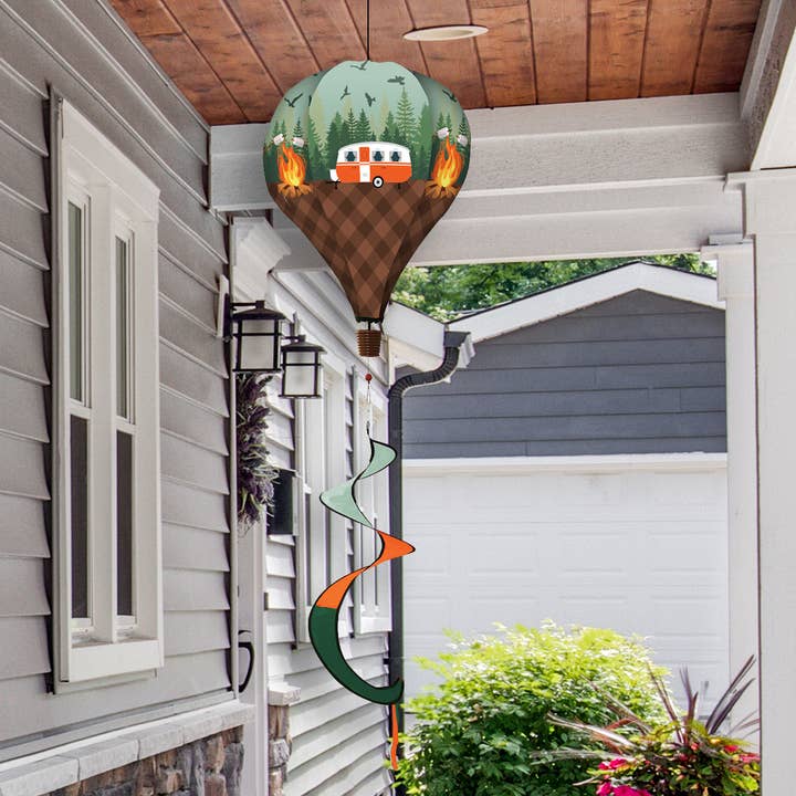Briarwood Lane - Wholesale Wind Spinner - Camping Deluxe Hot Air Balloon Windsock Wind Twister