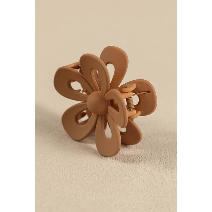Little Daisy Closet - Wholesale Hair Clip - Women's - LDC Sweet Hollowed Flower Shape Claw Clip3