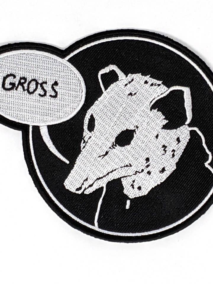 Embroidered Patch: Clementine - Gross for wholesale by Silver Sprocket