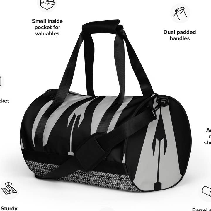 Gym Bag - Gsilver for wholesale by GRAFITUD
