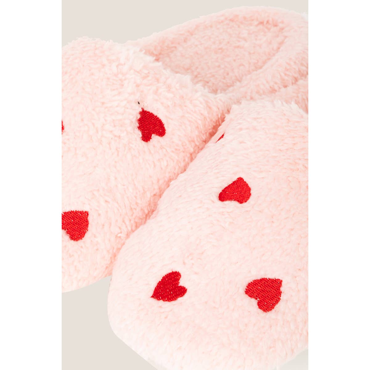 Anarchy Street - Wholesale Slippers - Women's - Love Heart Print Fur Slippers4