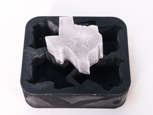 Wholesale Texas State and Star Whiskey Ice Cube Tray for your store - Faire