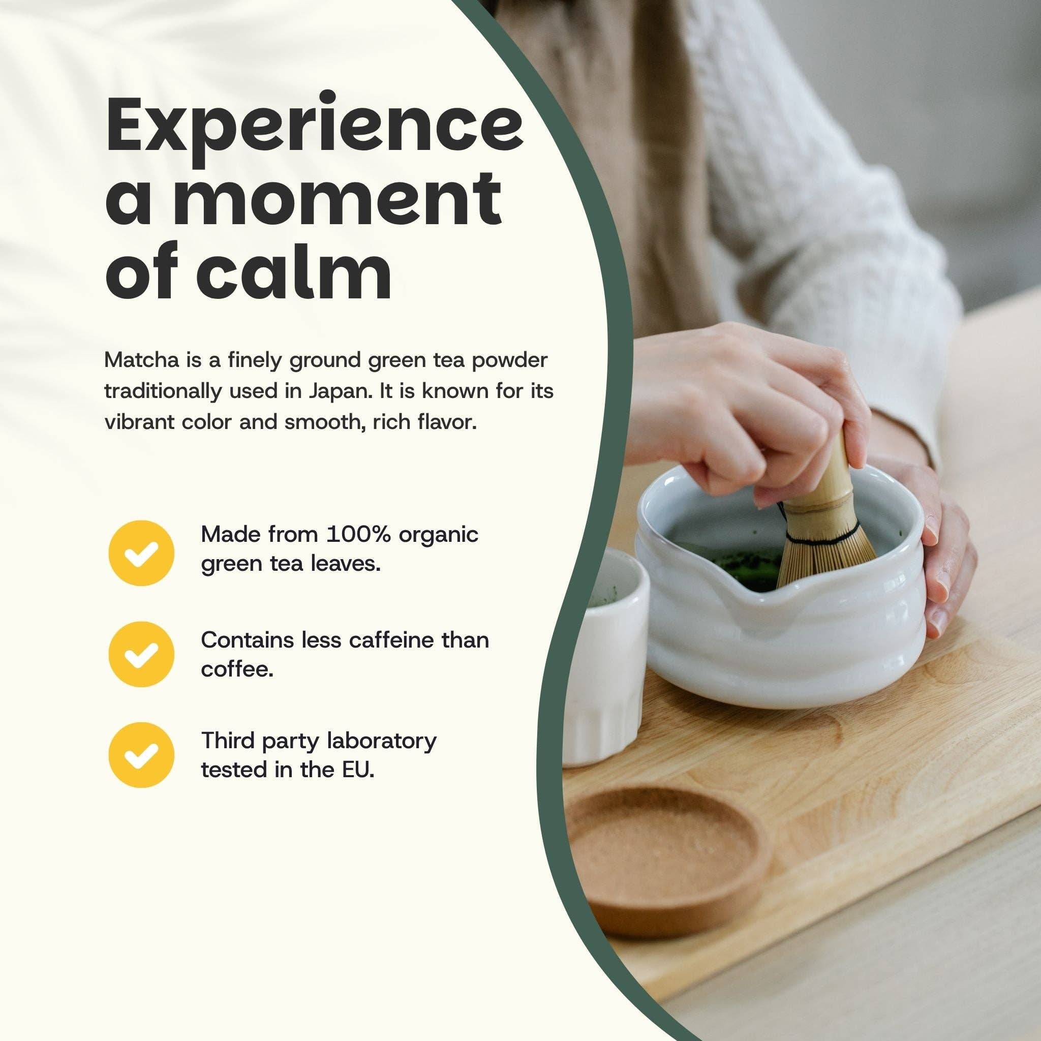 Cupplement b.v. - Wholesale Health/Detox Tea - Matcha Tea Powder Organic 90 Grams1