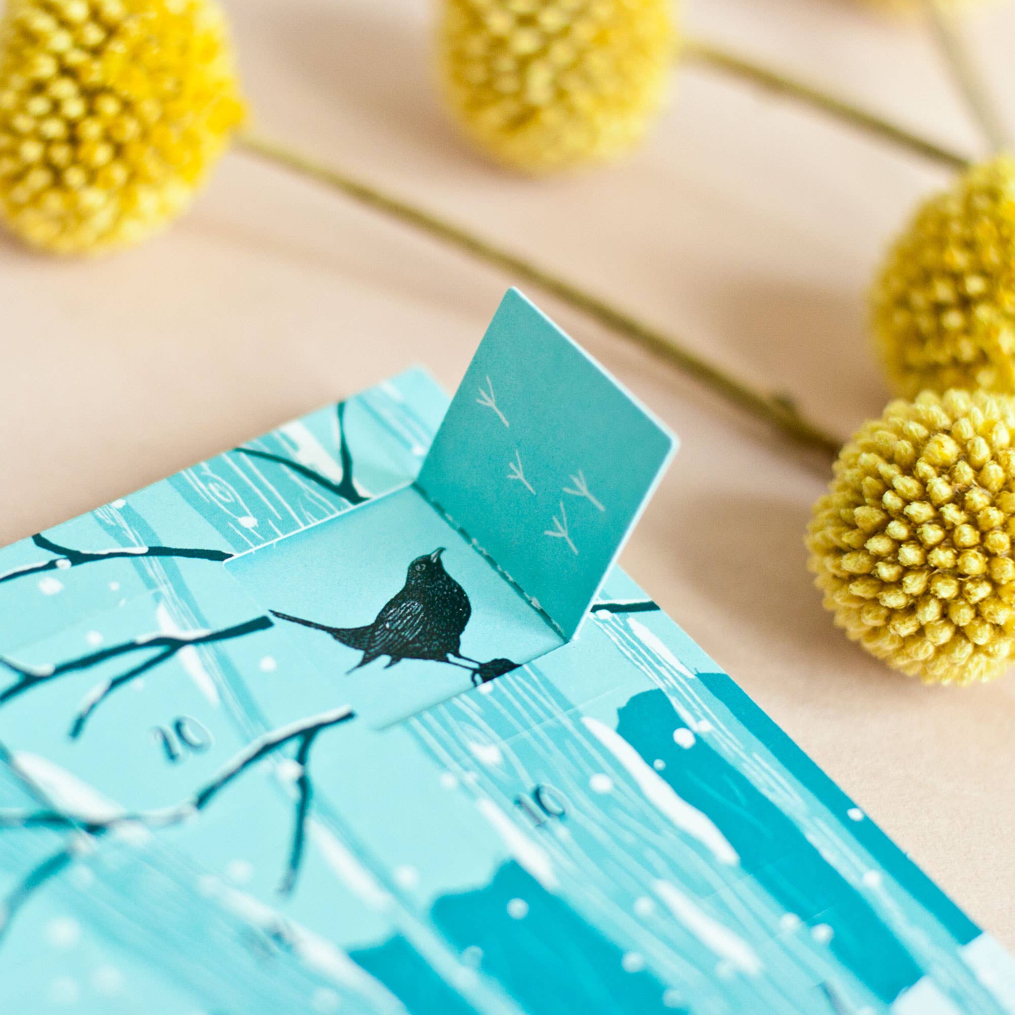 Katja Rub - Wholesale Advent Calendar - Advent Calendar Postcard Forest Animals A61