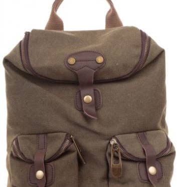 ZEDE PARIS - Vente Sac à dos – femme - SAINT-PAUL - Sac à dos en toile et cuir22