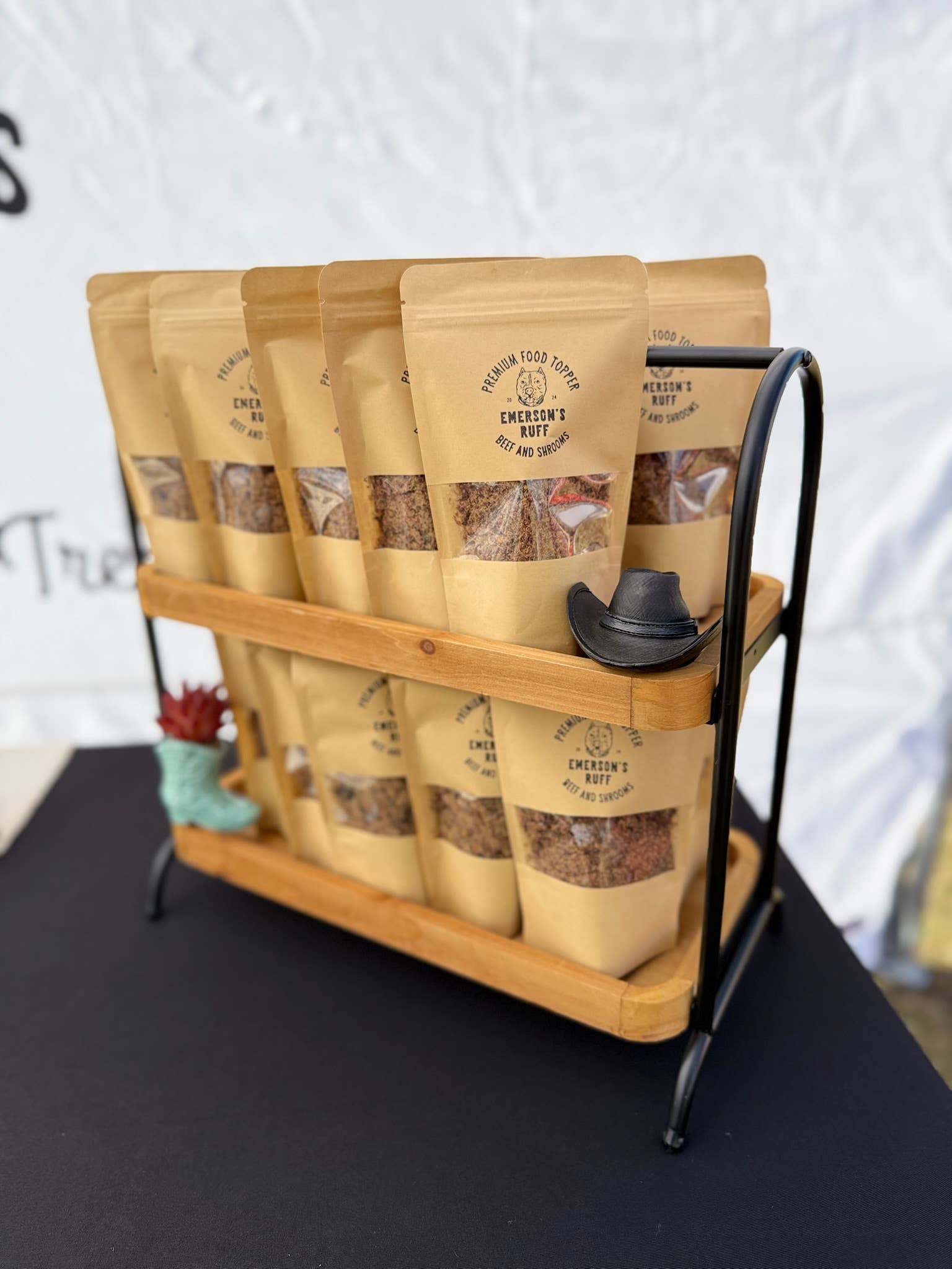 Emerson's Ruff - Wholesale Pet Treats - Dog - Premium Food Topper & Can Refill- BEEF & SHROOMS2