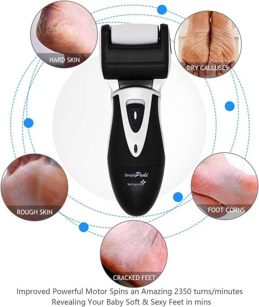 Majestic Beauty – wholesale Electronic skincare device – Electric Rechargeable Hard Skin Remover - Pedicure Foot File2