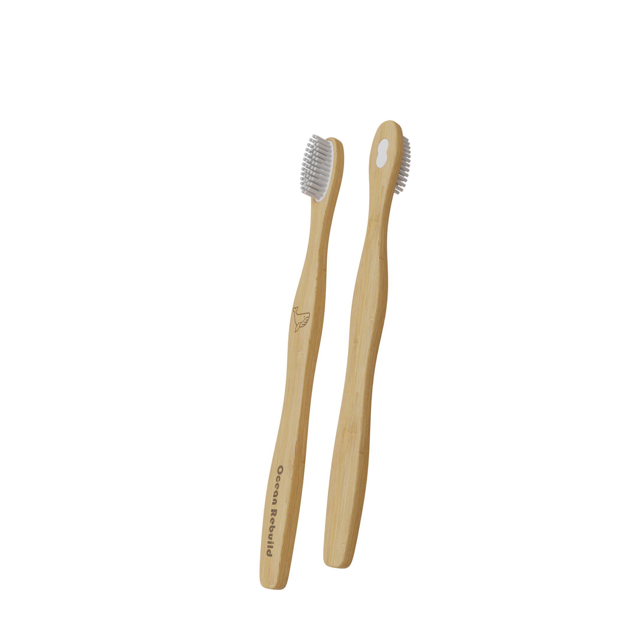 Ocean Rebuild - Wholesale Toothbrush - ReFresh 4 in 1 Bamboo Toothbrush With Removable Bristles 13