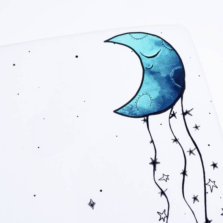 Wildkin - Wholesale Cot/Crib Sheets - Fitted Mini Crib Sheet - Giraffe & A Calf5