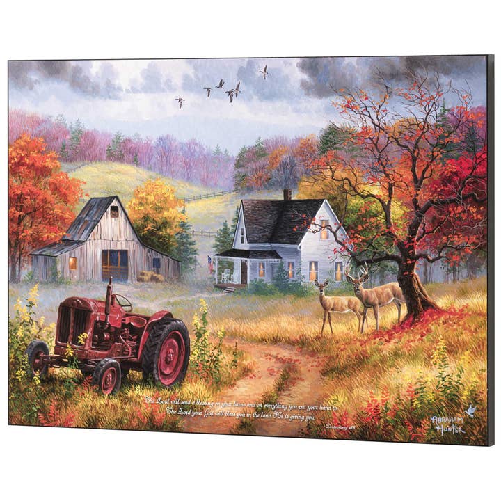 Wall Plaque Heartland Home Deut 28:8 for wholesale by Dicksons