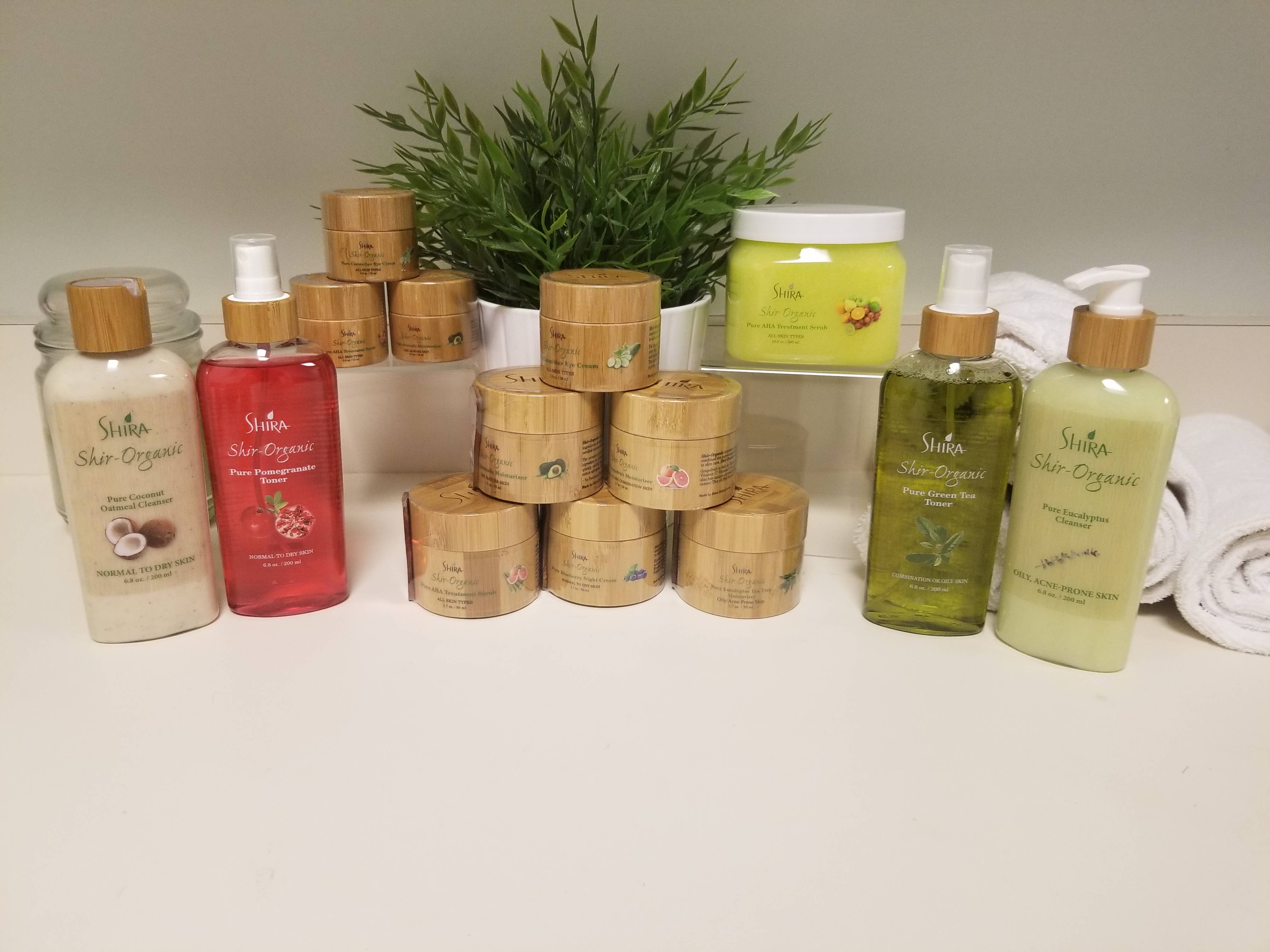 Shira Esthetics - Vente Ensemble/coffret de soins du visage - Paquet Shir-Argent Bio0